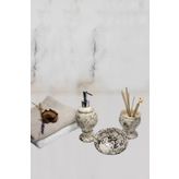 RED SERAMİK Collection Mermer Desenli Banyo Seti