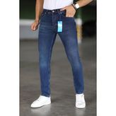 Redcode Jeans Erkekslimfitlikralı Kot Pantolon - Mavi - 33