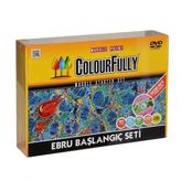 Redka /KumToys Ebru Sanatı Başlangıç Seti Eğitici Dvd'li
