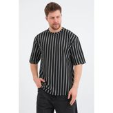 Redline Shift Erkek Oversize Tişört - Siyah