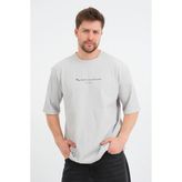 Redline Valor Erkek Oversize Tişört - Gri