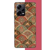 Redmi Note 12 Pro Plus Uyumlu Çini Motif Baskılı Silikon Kılıf