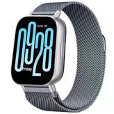 Redmi Watch 5 Active Redmi 5 Lite Uyumlu Manyetik Milanese Loop Metal Koyu Gri Kordon