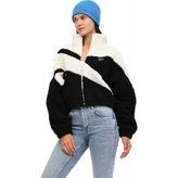 Reebok Bents Teddy Siyah Kadın Mont