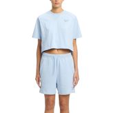 Reebok Icon Elements Tee Mavi Kadın Kısa Kol T-shirt