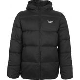 Reebok Kaban Erkek Siyah Rabul Puffer Coat