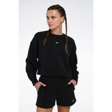 Reebok Rone C Neck Siyah Kadın Sweatshirt