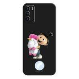 Reeder S19 Max Pro S İle Uyumlu Siyah Fluffy Hug Desenli Silikon Kılıf