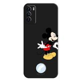 Reeder S19 Max Pro S İle Uyumlu Siyah Mickey Wave Desenli Silikon Kılıf