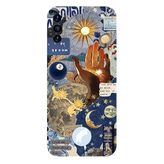Reeder S19 Max Pro S İle Uyumlu Siyah My Sun, My Moon Desenli Silikon Kılıf