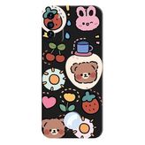 Reeder S19 Max Pro S İle Uyumlu Siyah Sunny Bears Desenli Silikon Kılıf