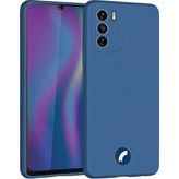 Reeder S19 Max Pro S Uyumlu Silikon Kılıf - Kamera Korumalı Esnek Pastel Renk Kapak - Lacivert