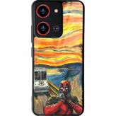Reeder S19 Max Pro S Zoom Deedpool Tasarımlı Glossy Telefon Kılıfı Çok Renkli
