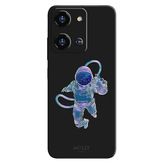 Reeder S19 Max Pro S Zoom İle Uyumlu Siyah Astro Desenli Silikon Kılıf
