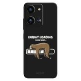 Reeder S19 Max Pro S Zoom İle Uyumlu Siyah Nap Mod Desenli Silikon Kılıf