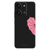 Reeder S19 Max Pro S Zoom İle Uyumlu Siyah Pink Spider Desenli Silikon Kılıf