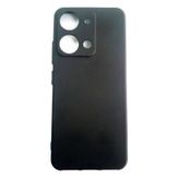 Reeder S19 Max Pro S Zoom Ruber Case Yumusak Slikon Kilif Kadifemsi Doku Tam Orjinal Kalıp Siyah