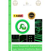 #Reflektörbant Fosforlu Yeşil Fotolümen Acil Çıkış Güvenlik Şeridi Kendinden Yapışkanlı Reflektör Bant
