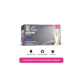 Reflex Flex Eldiven Tek Kullanımlık Pudrasız Beyaz S Beden Eldiven 100’lü