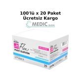 Reflex Flex Mavi Pudrasız Tpe Eldiven 100'lü x 20 Kutu