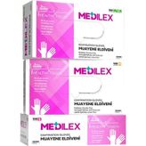 Reflex Medilex Pembe Muayene Eldiveni 100'lü M