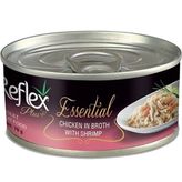 Reflex Plus 70 gr Essential Tavuklu Karidesli Kedi Konservesi