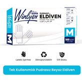 Reflex Winlyex Eldiven Çok Amaçlı Tek Kullanımlık Pudrasız Eldiven - 100'lü Kutu