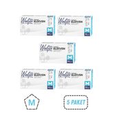 Reflex Winlyex Pudrasız Şeffaf Eldiven M Beden 5 Kutu