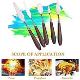 Refox Plastik Saplı Sanat Spatula Bıçakları