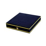 REFSAN Kadife Kutu LACİVERT - 18CM TABAK