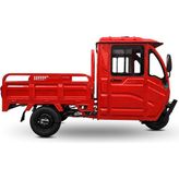 Regal Raptor RG28000 Kırmızı 3 Teker Elektrikli Kasalı ve Kapılı Motosiklet