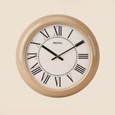 Regal Retro Duvar Saati - Bej - 29 cm