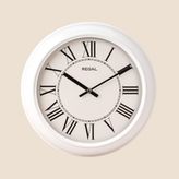 Regal Retro Duvar Saati - Beyaz - 29 cm