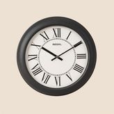 Regal Retro Duvar Saati - Siyah - 29 cm