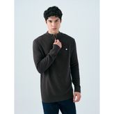 Regular Fit Erkek Kazak - 2XL - Antrasit