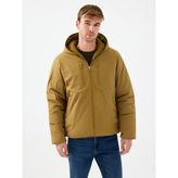 Regular Fit Erkek Mont - Mustard - 2XL