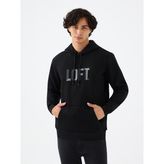 Regular Fit Erkek Sweatshirt - Siyah - 2XL