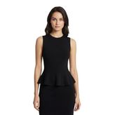 Regular Fit Kolsuz Peplum Bluz
