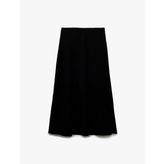 Regular Fit Midi Boy Saten Kloş Etek