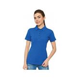 Relaxia Bayan Polo Yaka Tişört - Saks
