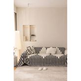 rellhome Modern Desenli Kaymaz Pamuklu Koltuk Örtüsü & Koltuk Şalı & Çok Amaçlı Dekoratif Örtü 170 x 310
