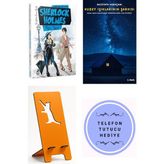 Ren Kitap Çocuklar Için Sherlock Holmes-Mavi Yakut - Sir Arthur Conan Doyle + Kuzey Işıklarının Şarkısı + Telefon Tutucu