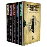 Ren Kitap Sherlock Holmes 5 Kitaplık Kutulu Set Ciltsiz İçerik Suç ve Gizem