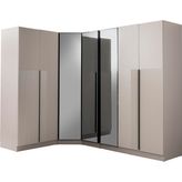 Ren Köşe Gardırop %100 MDF