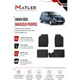 Renault Clio 2 2005 Model 4d Ekstra Havuzlu Paspas - Siyah