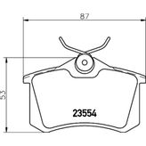 Renault Fluence Arka Balata Marka