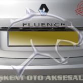 Renault Fluence Paslanmaz Çelik Krom Bagaj Çıtası