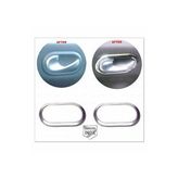 Renault Megane 2 CC krom iç kapı kolu çerçeve 2 kapı 2002-2010 P.ÇELİK