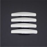 Renault Symbol 2008-2012 Modeller Arası Krom Kapı Kolu 4 Kapı Paslanmaz Çelik - 315 Gri