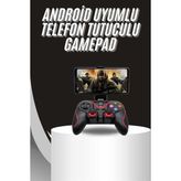 Renklime Kablosuz Oyun Kolu Bluetooth Joystick Gamepad Android Uyumlu